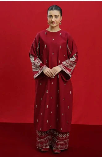 2pc Embroidery lawn SE 702