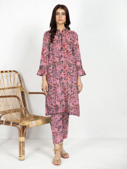 2 Pcs Unstitched Digital Print Suit DES-6201