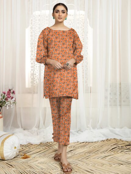 2 Pcs Unstitched Digital Print Suit DES-6199