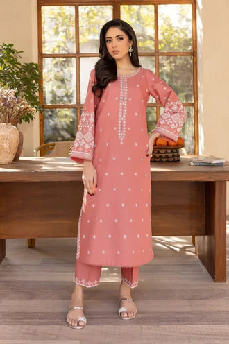 2pc Embroidery lawn SE 707