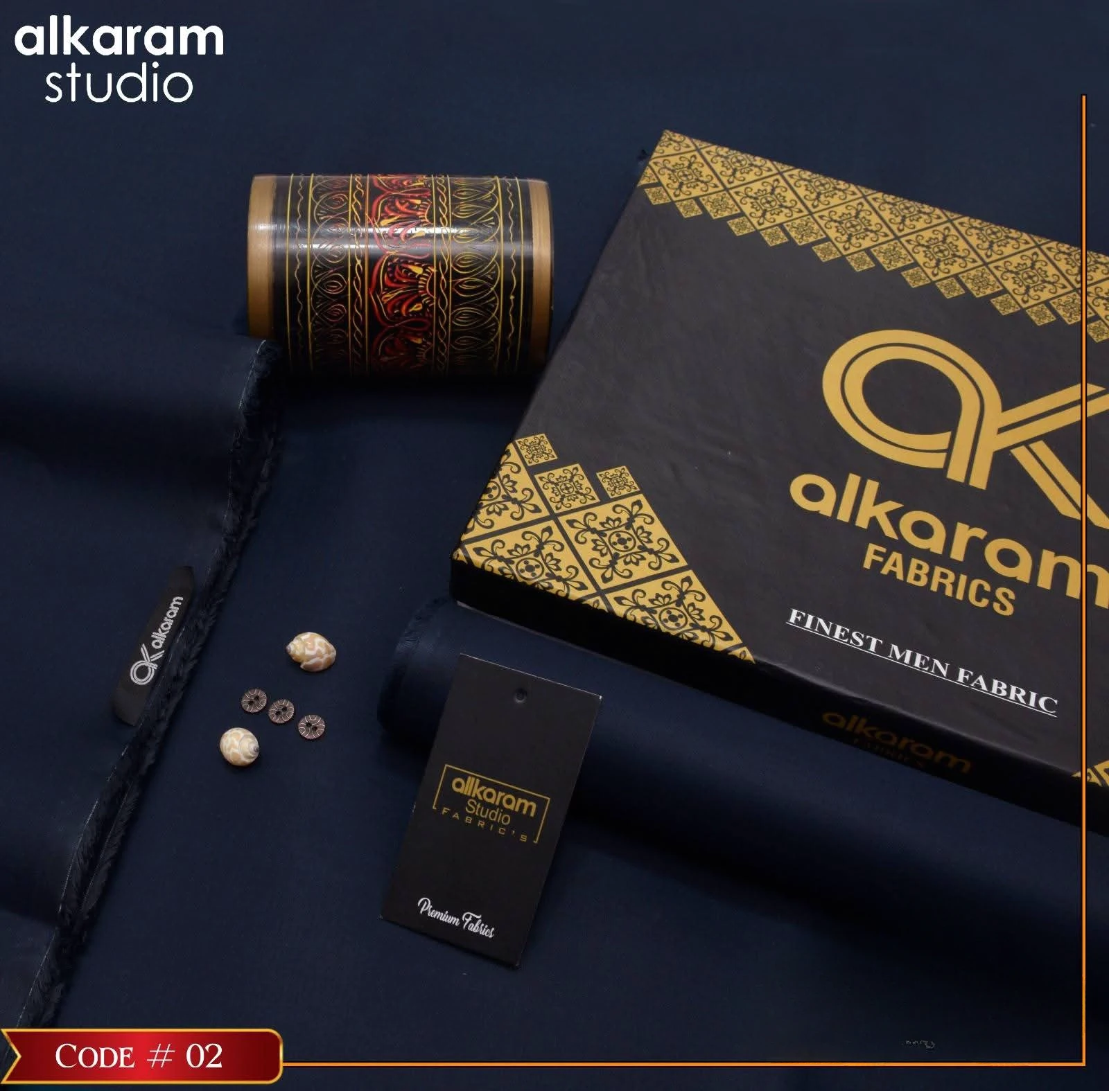 Unstitched Premium Wash N Wear AKA-902