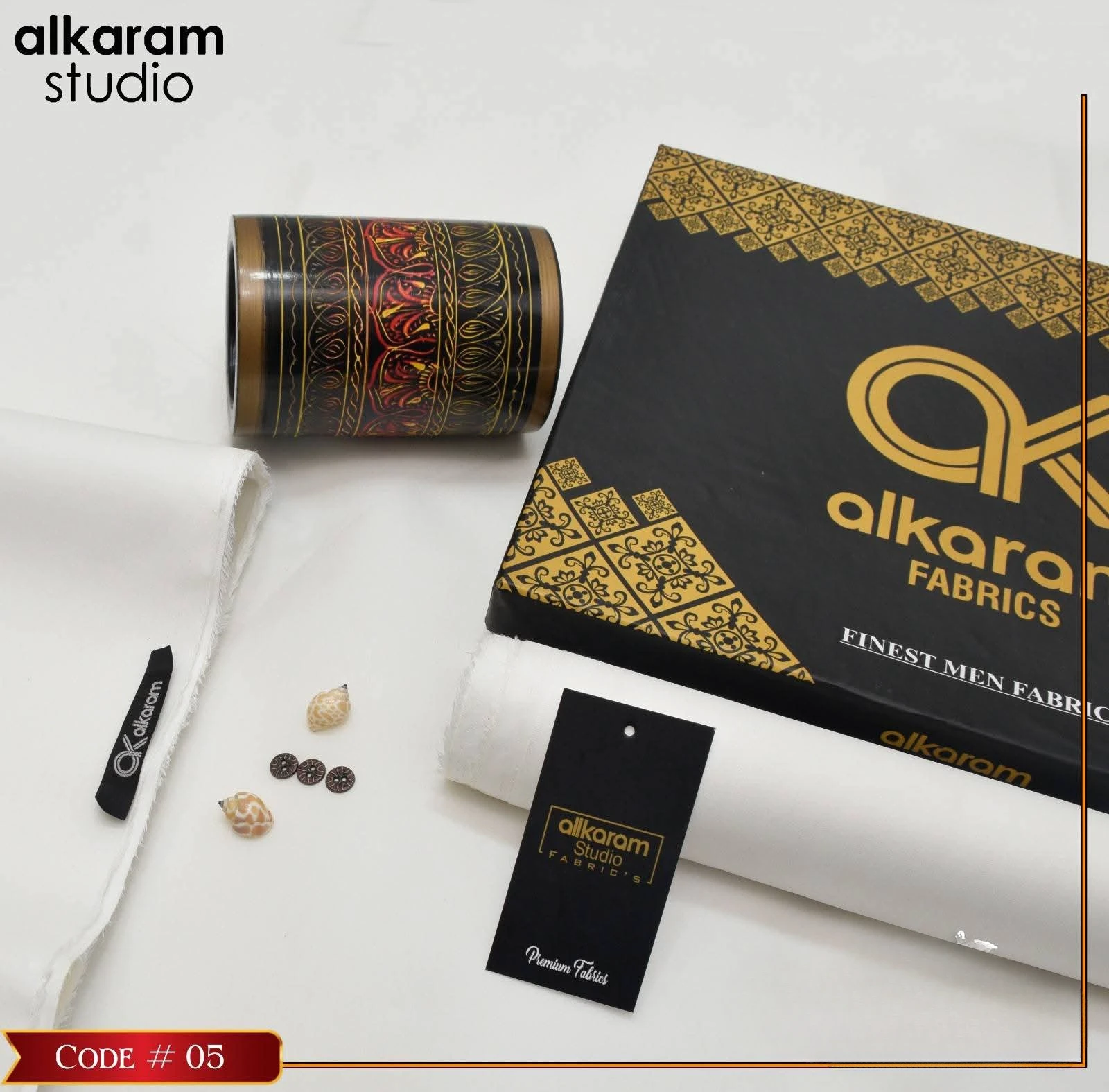 Unstitched Premium Wash N Wear AKA-904