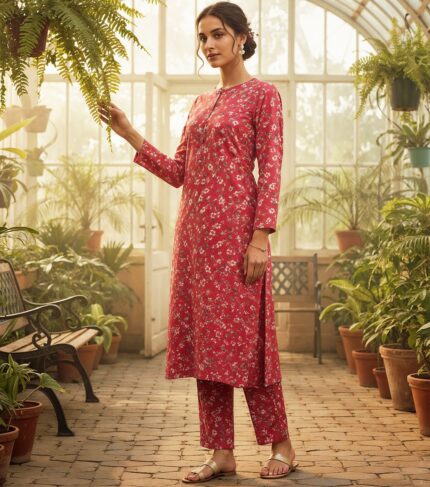 2 Pcs Unstitched Digital Print Suit DES-6191