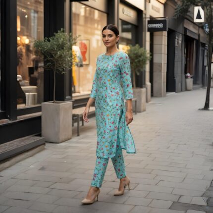 2 Pcs Unstitched Digital Print Suit DES-6179