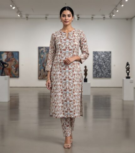 2 Pcs Unstitched Digital Print Suit DES-6178