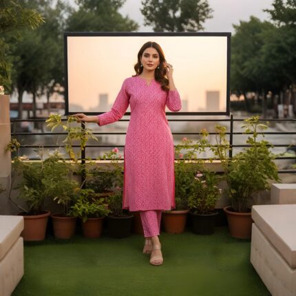 2 Pcs Unstitched Digital Print Suit DES-6175