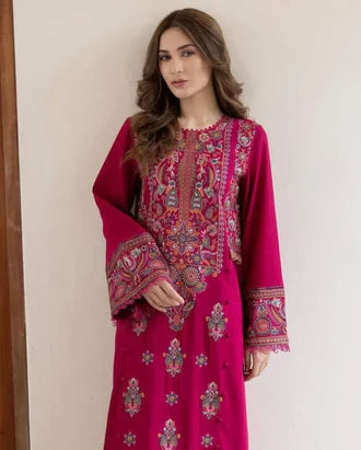 2pc Embroidery lawn SE 703