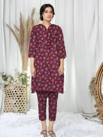 2 Pcs Unstitched Digital Print Suit DES-6209