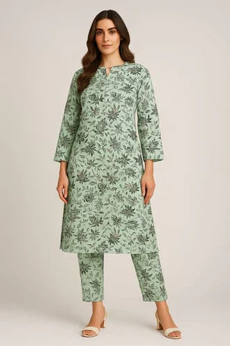 2 Pcs Unstitched Digital Print Suit JES-6018