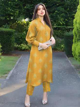 2 Pcs Unstitched Digital Print Suit DES-6008