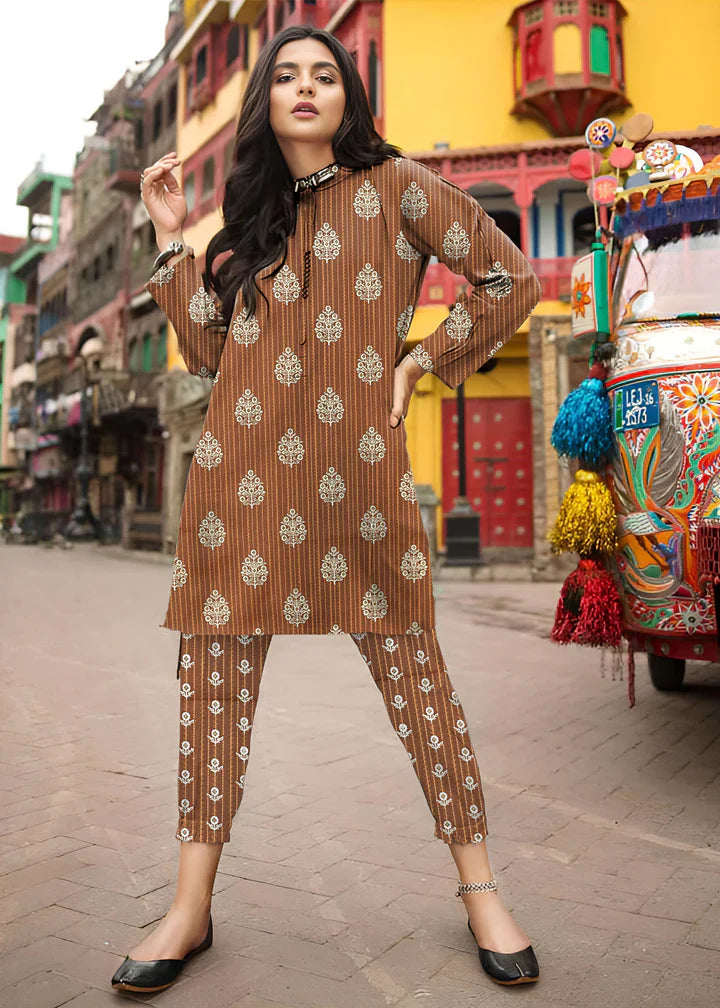 2 Pcs Unstitched Digital Print Suit JES-6036