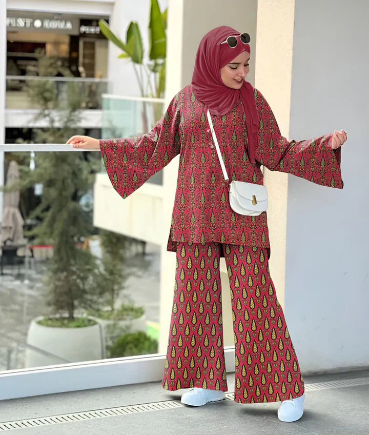 2 Pcs Unstitched Digital Print Suit JES-6041