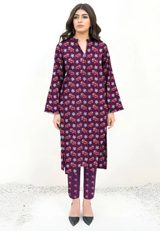 2 Pcs Unstitched Digital Print Suit DES-6007