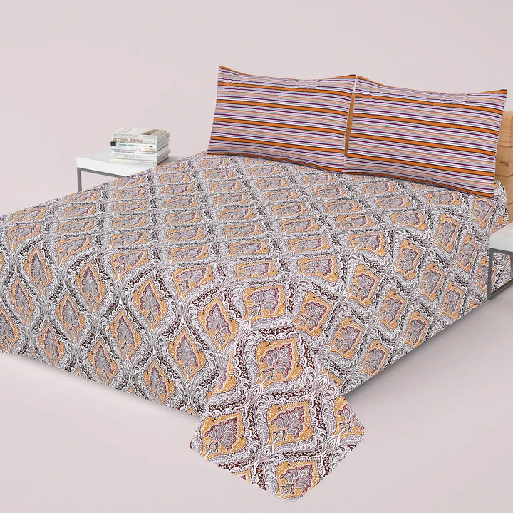 3 Pcs Bed sheet B- 315