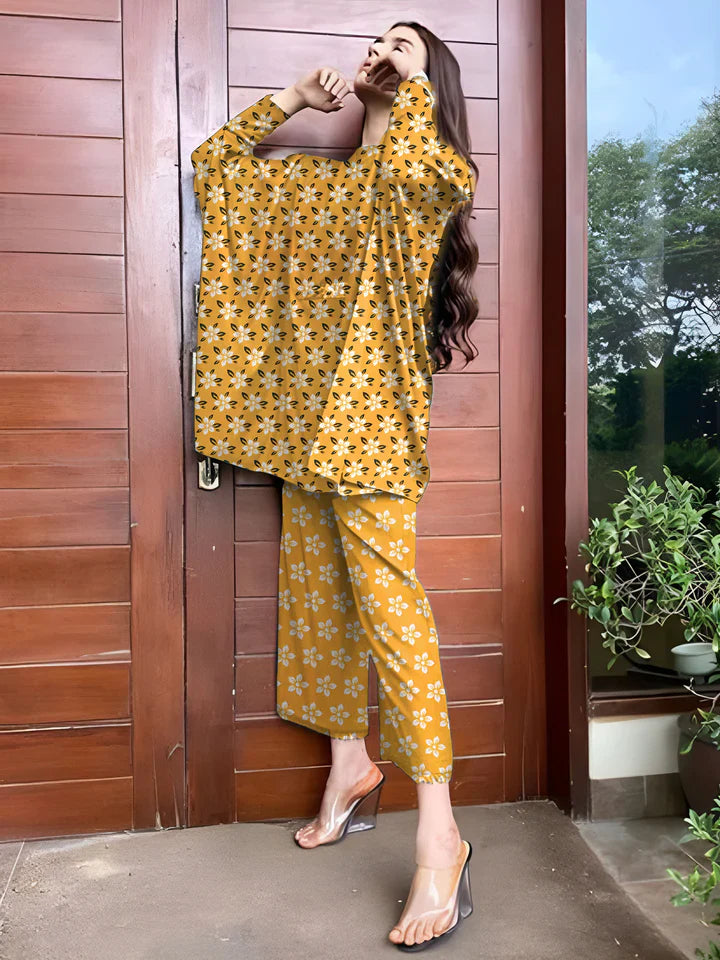 2 Pcs Unstitched Digital Print Suit JES-6029
